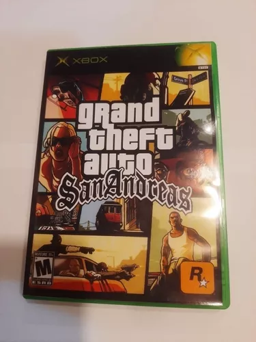 Gta-grand Theft Auto Sanandreas Jogo Patch Para Xbox Classico