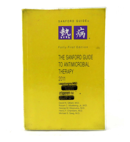 L2168 The Sanford Guide To Antimicrobial Therapy 2011