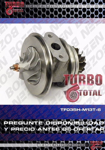 Turbo Cartucho Iveco 60.12 & 40.10 Tf035 49135-08100/05000