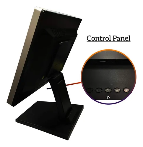 Monitor Led Multitáctil De 17 Pulgadas Con Resolución 1280 X