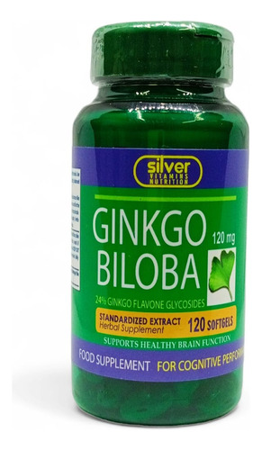 Ginkgo Biloba De Silver 120 Cap