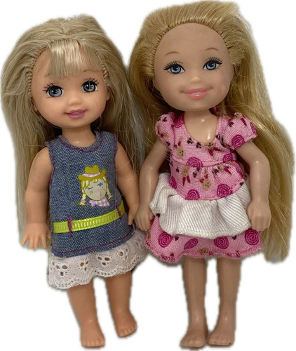 Muñecas Pequeñas Mattel 1994 Y 2006 Sin Detalles. S/c