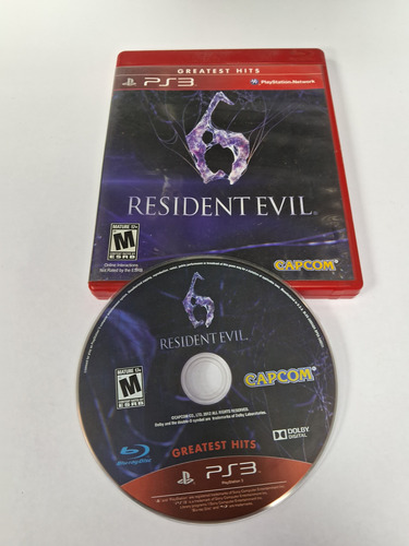 Resident Evil 6  Standard Edition Capcom Ps3 Físico