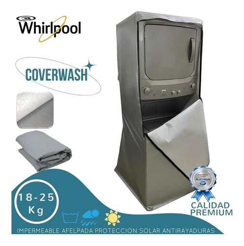 Cover Wash Centrolavado C Frontal Impermeable Whirlpool 16k