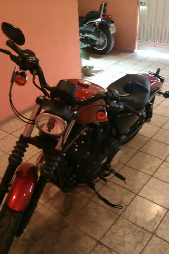 Harley Davidson Iron 883 2013 Candy Orange