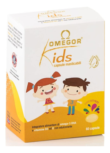 Omega 3 Fish Oil Kids Niños Epa Y Dha Y Vitamina D3
