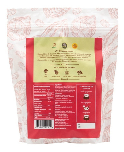 Imagen 3 de 8 de Cacep Repostería | Gotas De Chocolate Blanco | 500g