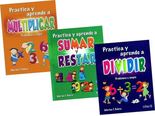 Pack Practica A Multiplicar Sumar Restar Y Dividir Trillas