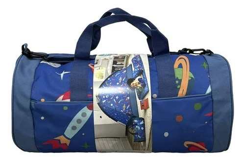 Casa De Campaña Para Niños Con Saco De Dormir Planetas Azul