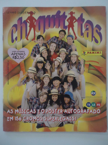 Álbum De Figurinhas Chiquititas Incompleto De 1998