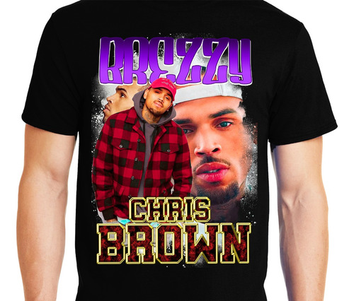 Chris Brown - Cantante - Brezzy - Polera