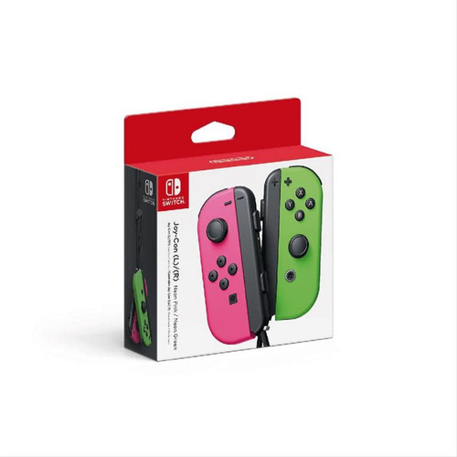 Nintendo Switch Control Joy-con Neón Rosa Y Verde