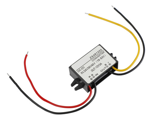 Convertidor Dc-dc 24v 36v 48v Redutor A 12v De 3a