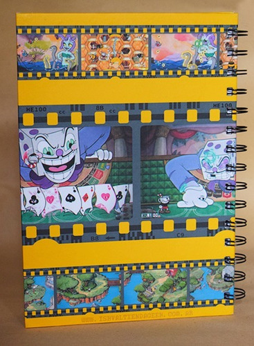 Imagen 3 de 5 de Cuaderno A5 (tapa Dura) - Cuphead