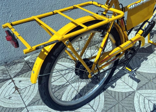 Imagem 4 de 10 de Bicicleta Elétrica Cargueira Wind Bikes 350 Watts 36 V 15ah