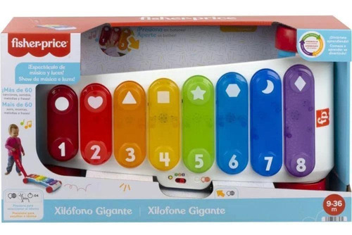 Fisher Price Xilofone Gigante - Mattel Hjk34
