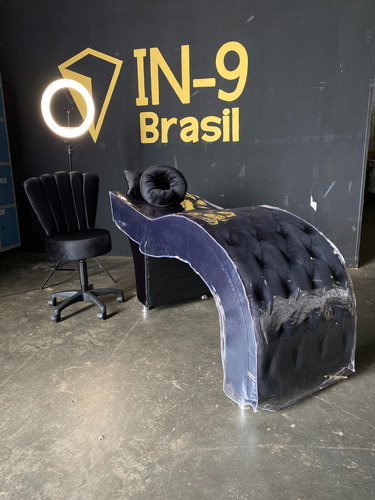 Maca Estofada Com Mocho Pétala, Capa E Almofadas In-9 Decor