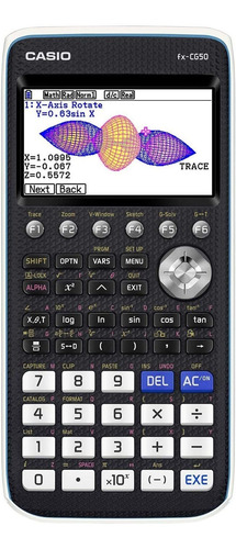 Calculadora Gráfica Un Color Casio, Blanco Y Negro, 7,21 An