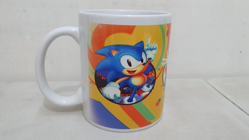 Imagen 1 de 3 de Taza De Ceramica, Sonic , 11oz