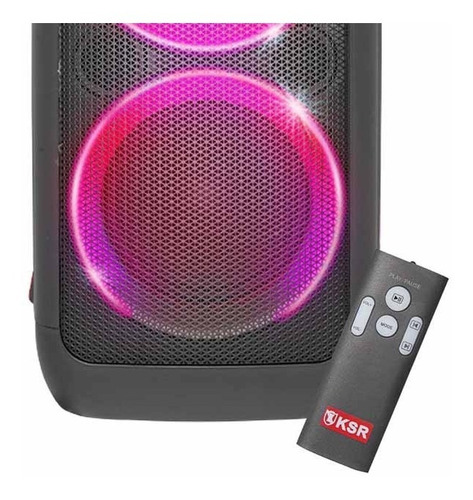Imagen 4 de 7 de Bocina Bafle Recargable 2x8 Kaiser 9300w Ksr-link Ksw-0208