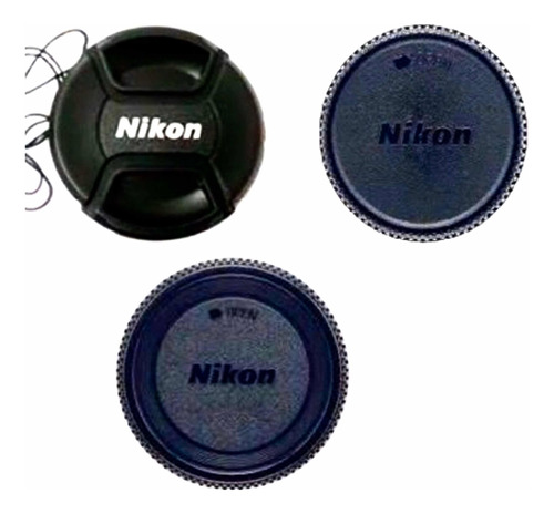 Kit 3 Tampa Nikon Lente 18-135 18-105 18-140 D90 67mm Ø67