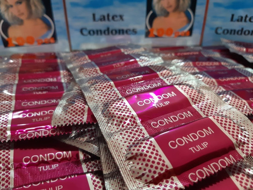 Imagen 6 de 6 de Condones Preservativos Tulip Armal - Unidad A $1000