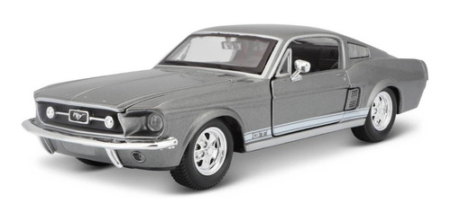 Ford Mustang Gt 1967 Maisto Escala 1/24 Abre Puertas Y Capot