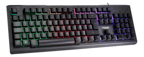 Kit de teclado y mouse gamer Noga NKB-089 teclado negro