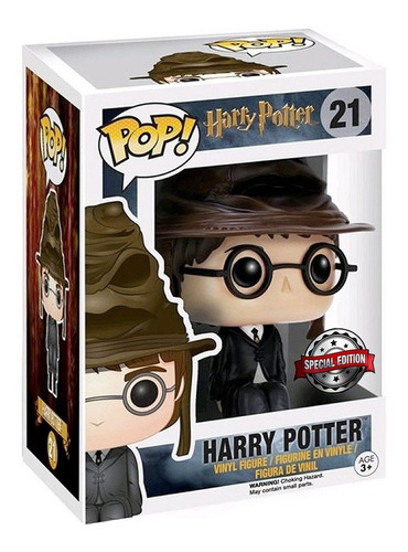 Imagem 2 de 3 de Boneco Funko Pop Harry Potter Sorting Hat Chapéu Seletor 21