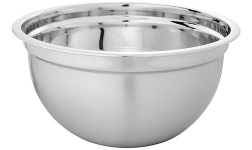 Bowl Ensaladera Recipiente Acero Inoxidable 20 Cm Cocina 