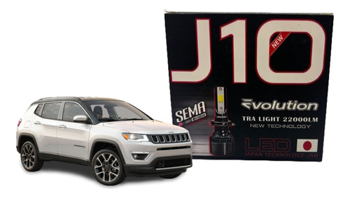 Luces Cree Led 22000lm J10 Jeep Compass X2