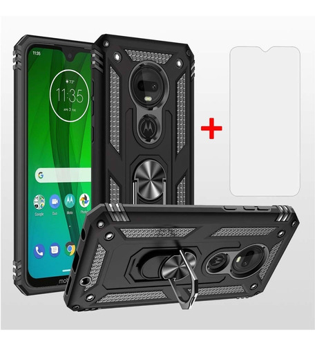 Capa De Telefone Asuwish Para Moto G7 Casos Com Protetor De 