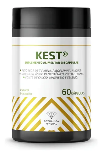 Kest Bothanica Mineral 60 Cápsulas Sem Sabor Sem Sabor