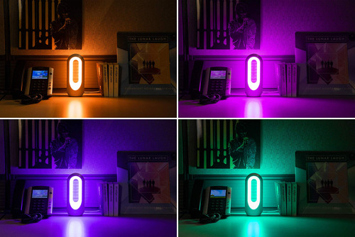 Enbrighten Color-changing Led Lamp, Modern Night Light, Dimm