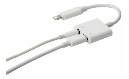 Adaptador Lightning A Lightning Y Jack 3.5 Mm iPhone Audio 