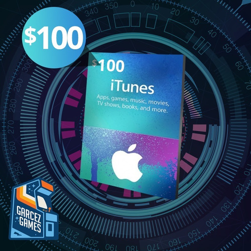 Imagem 2 de 2 de Cartão Itunes Gift Card 100$ Dólares, Aplicativos,músicas Et