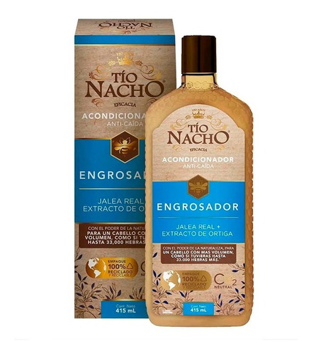 Tío Nacho Acondicionador Engrosador 415 Ml.