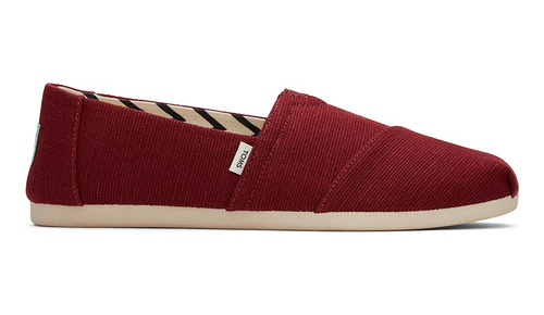 Alpargatas Toms Classic Heritage Dark Red Mujer