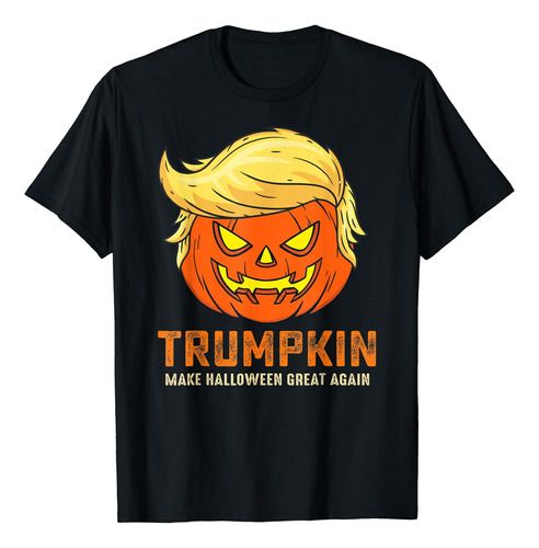 Trumpkin Make Halloween Great Again - Camiseta Divertida Con