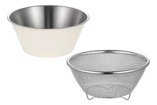 Juego De Cesta Secadora Para Ensalada, Cuenco Mezclador,