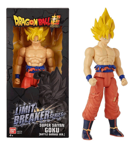 Boneco Figura Açao Goku Dragon Ball Super Sayajin Bandai Dbs