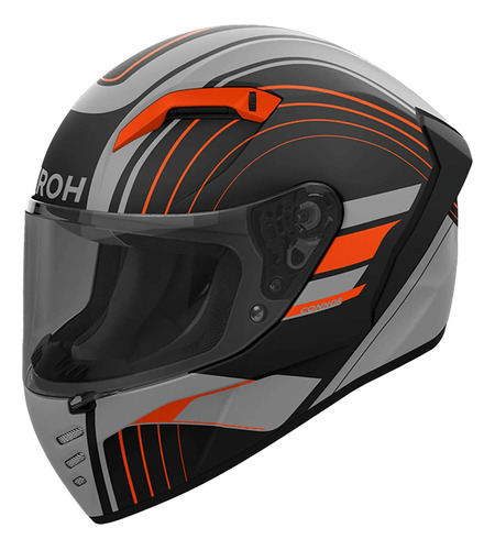 Cascos Para Moto Airoh Original Connor Achieve Naranja