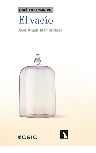 Vacio, El  ¿que Sabemos De?, De Martín Gago, José Ángel. Editorial Los Libros De La Catarata, Tapa Blanda En Español, 2021