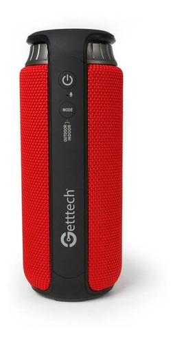 Bocina Portatil Getttech Soundcup Bluetooth Rojogbs-315 Rojo