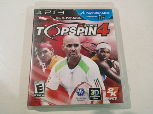 Juego Top Spin 4 Ps3 Físico Usado