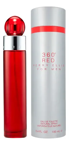 Perfume Perry Ellis 360 Red For Men Edt 100 Ml Para Hombre