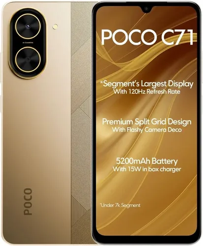 Xiaomi Poco Poco C71 Dual Sim 128 Gb Dourado-escuro 4 Gb Ram