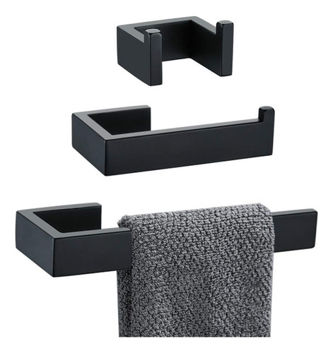 Juego De Accesorios De Baño De Acero Inoxidable, Soporte