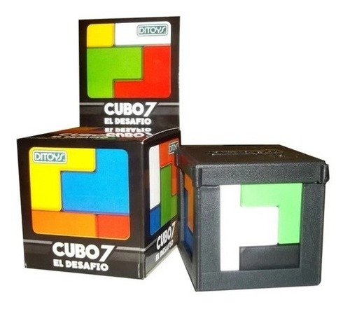 Imagen 2 de 4 de Cubo 7 El Desafío Original Ditoys