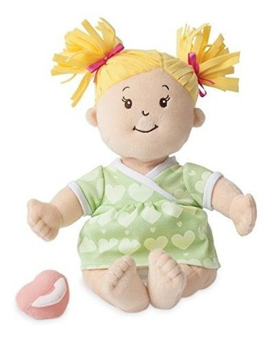 Manhattan Toy Baby Stella Blonde Soft First Baby Doll Para E